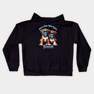 Boxer Love Tee - Perfect for Dog Enthusiasts Kids Hoodie